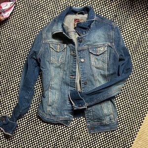 Hollister vintage Classic Blue Denim Jacket